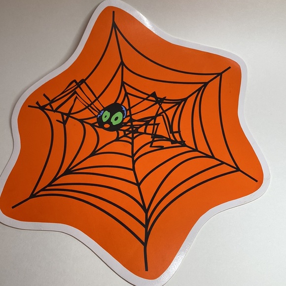 Set of 3 Halloween placemats, spider web design NEW - Picture 9 of 12